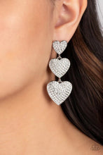 Load image into Gallery viewer, Couple’s Retreat White Earrings