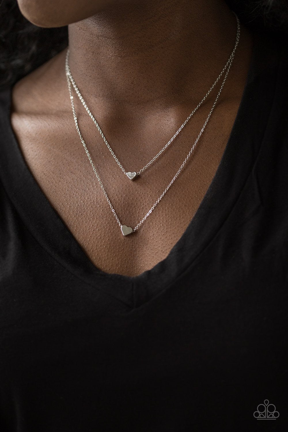 Little Valentine Silver Necklace