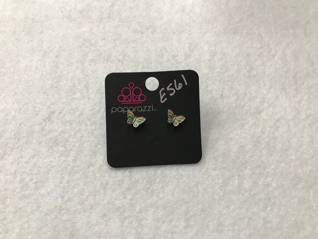 Starlet Shimmer Butterfly Multi Earrings #561