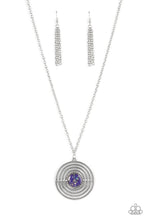 Load image into Gallery viewer, Targeted Tranquility Purple Necklace