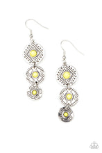 Load image into Gallery viewer, Totem Temptress Yellow Earrings
