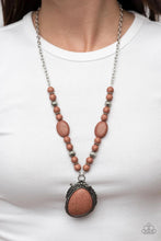 Load image into Gallery viewer, Southwest Paradise Brown Necklace