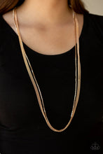 Load image into Gallery viewer, Sleek and Destroy Gold Necklace