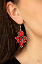 Load image into Gallery viewer, Vacay Vixen Red Earrings