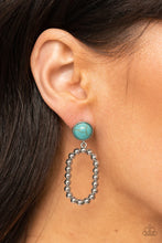 Load image into Gallery viewer, Riverbed Refuge Turquoise Earrings