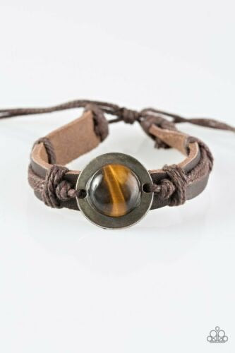 Hit The Landmark Brown Urban Bracelet