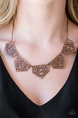 Hacienda Heights Copper Necklace