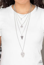 Load image into Gallery viewer, Grounded in Artifact Silver Necklace