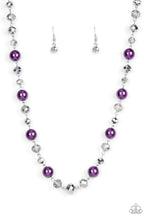 Load image into Gallery viewer, Decked Out Dazzle Purple Necklace