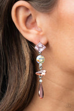 Load image into Gallery viewer, Rock Candy Elegance Pink Earrings