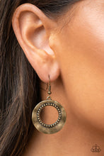 Load image into Gallery viewer, Desert Diversity Brass Earrings