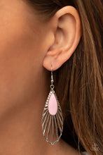 Load image into Gallery viewer, Wing a Ding Ding Pink Earrings