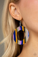 Load image into Gallery viewer, In Retrospect Blue Acrylic Earrings