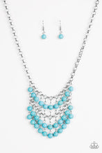 Load image into Gallery viewer, Jurassic Park Party Blue Necklace