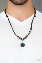 Load image into Gallery viewer, Tiki Thunder Green Urban Necklace