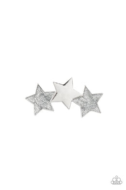 Don’t Get Me STAR-ted Silver Hair Clip