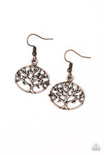 Load image into Gallery viewer, Dream Treehouse Copper Earrings