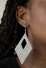 Load image into Gallery viewer, Woven Wonderer Silver Earrings