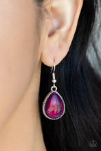 Load image into Gallery viewer, Opal Auras Purple Necklace