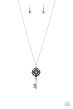 Load image into Gallery viewer, Got It On Lock Pink Necklace