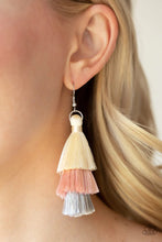 Load image into Gallery viewer, Hold On to Your Tassel Pink Earrings