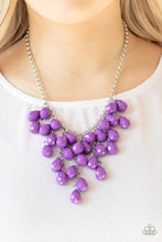 Load image into Gallery viewer, Serenely Scattered Purple Necklace