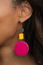 Load image into Gallery viewer, Modern Materials Multi Wood Earrings