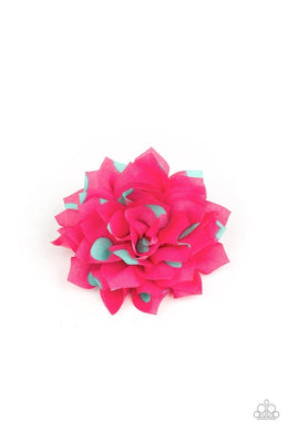 Polka Perfection Pink Hair Clip