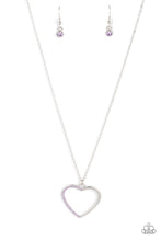 Load image into Gallery viewer, Love to Sparkle Purple Necklace