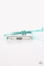 Load image into Gallery viewer, Careful What You Wish For Blue Bracelet