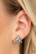 Load image into Gallery viewer, Stellar Sheen Silver Post Earrings