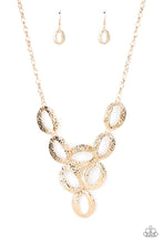 Load image into Gallery viewer, Oval the Limit Gold Necklace