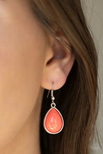 Load image into Gallery viewer, Drop Zone Orange Necklace