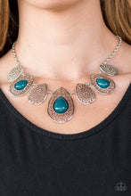 Load image into Gallery viewer, Jungle Jane Blue Necklace