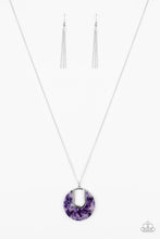Load image into Gallery viewer, Setting the Fashion Purple Necklace