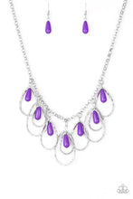 Load image into Gallery viewer, Tango Tempest Purple Necklace