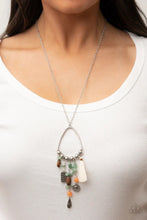 Load image into Gallery viewer, Listen to Your Soul Green Necklace