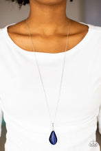 Load image into Gallery viewer, Friends in Glow Places Blue Necklace