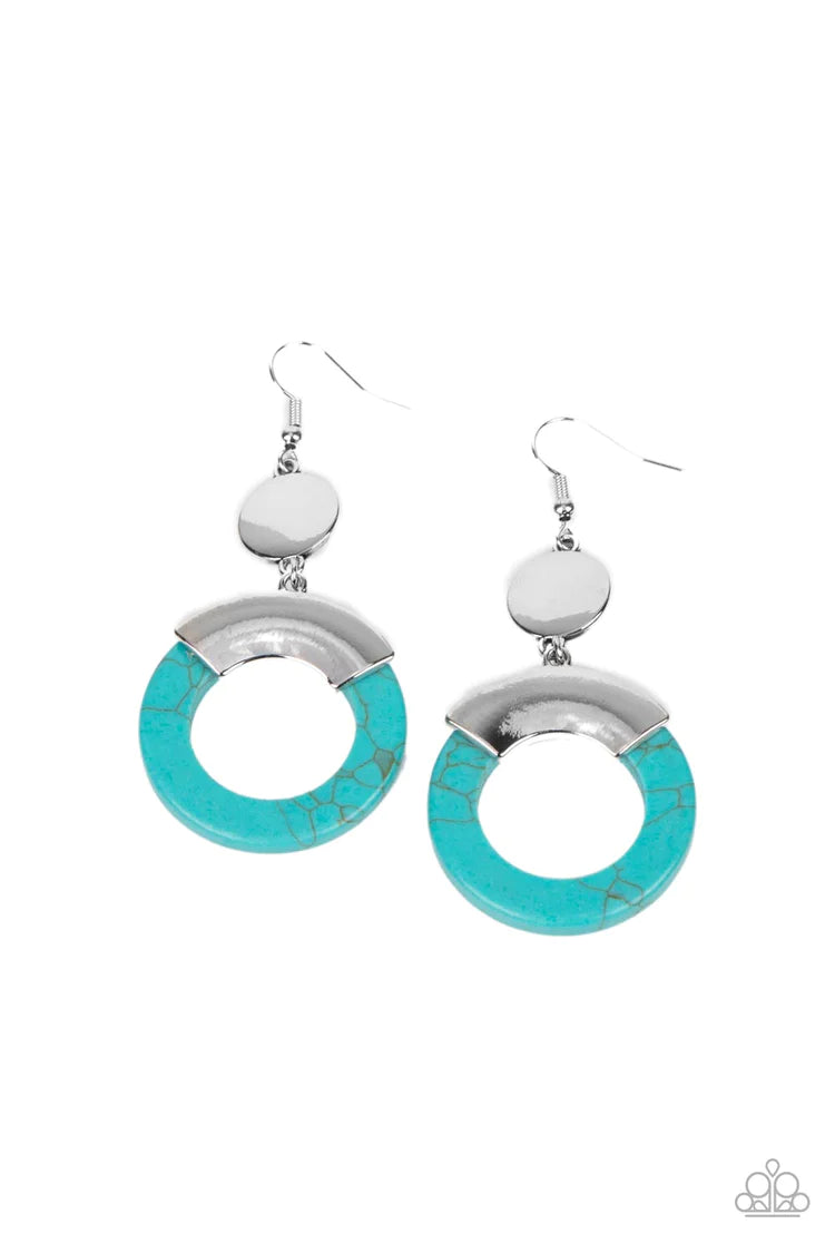 Estrada at Your Own Risk Turquoise Earrings