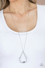 Load image into Gallery viewer, Royal Reign Storm Purple Necklace