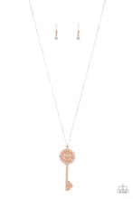 Load image into Gallery viewer, Keeping Secrets Copper Necklace