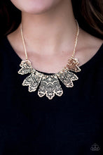 Load image into Gallery viewer, Empire State Shimmer Gold Necklace