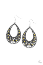 Load image into Gallery viewer, Love to Be Loved Yellow Earrings