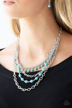 Load image into Gallery viewer, Ground Forces Blue Necklace