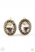 Load image into Gallery viewer, Royal Chain Brass Clip On Earrings