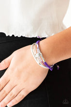 Load image into Gallery viewer, Take A Space Walk Purple Urban Bracelet