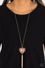 Load image into Gallery viewer, Prismatic Passion Rose Gold Necklace