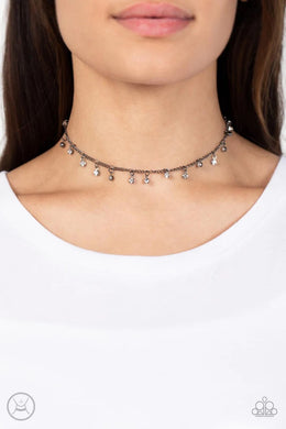 Bringing Sparkle Back Black Choker
