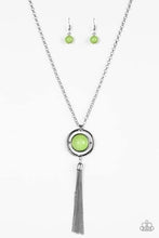 Load image into Gallery viewer, Always Front and Center Green Necklace