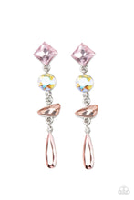 Load image into Gallery viewer, Rock Candy Elegance Pink Earrings